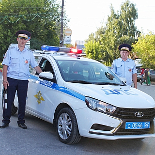 Борские полицейские и дружинники обеспечивали общественный порядок 1