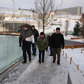 Делегация специалистов администрации Борского округа побывала в Москве, в парке Зарядье 1