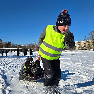 Борская зимняя дорога детям 7