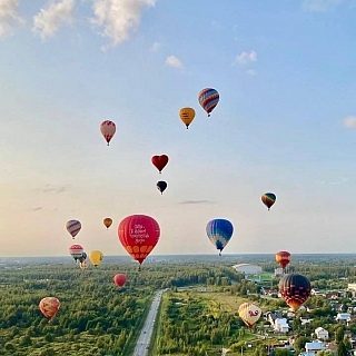 Сказочно красивым стартом на Юрасовском, полётом над Бором завершилась "Приволжская фиеста" 7