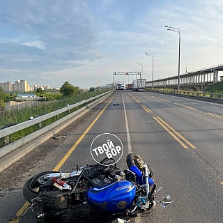 Уголовное дело возбуждено по факту аварии с мотоциклом на Борском мосту 3