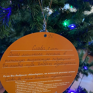 На Бору продолжается благотворительная акция "Мандарин" 2