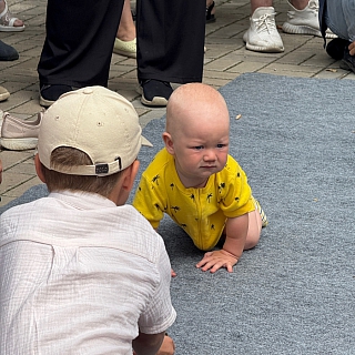 На Бору прошёл пробег ходунков, ползунков и бегунков 5