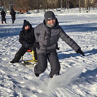 Борская зимняя дорога детям 1