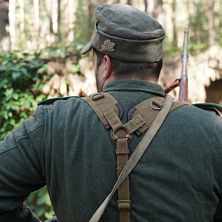 На Моховых прошла военно-историческая реконструкция, посвящённая окончанию Второй мировой войны 5