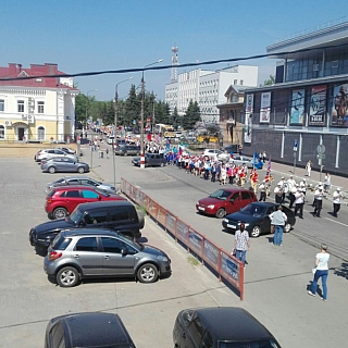 День пионерии в городе Бор 2