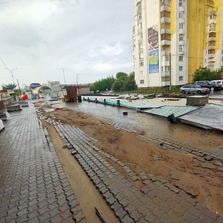 Настоящее стихийное бедствие обрушилось на Бор 9