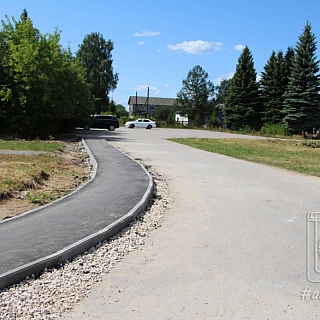 Более 17 миллионов рублей потратили на тротуары, детские площадки и дороги в населенных пунктах Бора 2