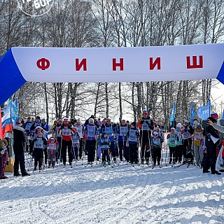 На Бору прошла "Лыжня России" 2