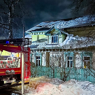 Пожилая женщина погибла в пожаре на Бору 3