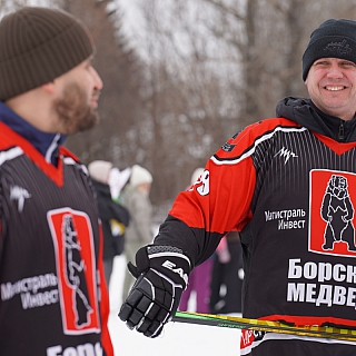 Хоккей в валенках порадовал борчан 5