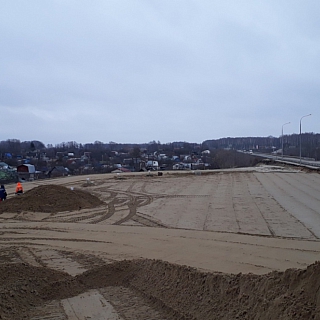 Строительство автомобильной дороги Н.Новгород – Шахунья – Киров на участке Неклюдово – Золотово идет по графику 1