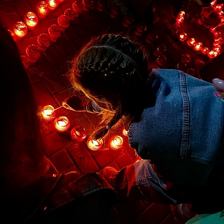 Несколько сотен борчан собрались у Вечного огня, чтобы вспомнить 3