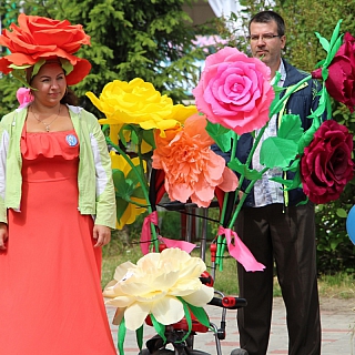 Парад детских колясок прошел на Бору 7 июля 3