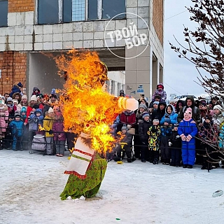 Масленичные гуляния на Бору 7