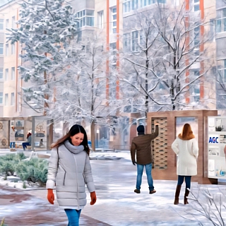 Борчанам вновь предложили высказаться по поводу благоустройства улицы Ленина 7