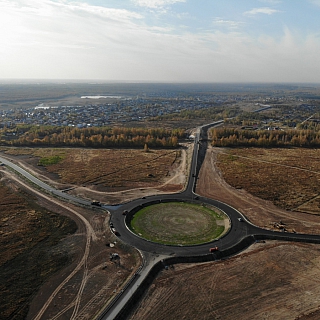 Заместитель губернатора Нижегородской области проверил ход выполнения работ на строительстве дорожной развязки в Неклюдово 2