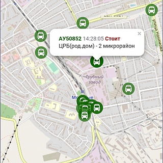 Борчане будут следить за передвижением городского транспорта через мобильное приложение 1