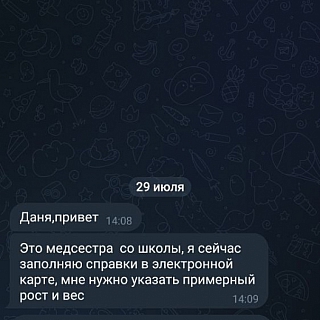 Борчанин поделился подозрительной перепиской 2