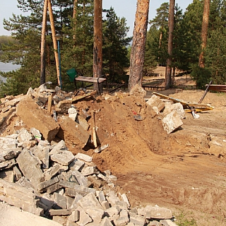 Памятный камень на Моховых горах будет перенесен 5