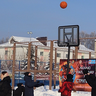 Мороз не напугал борчан 5