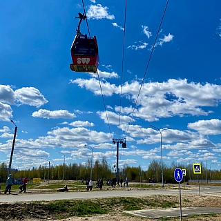 На Бору прошёл общегородской субботник 2
