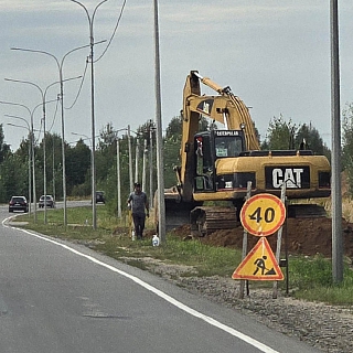 Около Юрасовского озера вновь начались работы 3