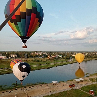 Сказочно красивым стартом на Юрасовском, полётом над Бором завершилась "Приволжская фиеста" 3