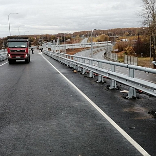 Заместитель губернатора Нижегородской области проверил ход выполнения работ на строительстве дорожной развязки в Неклюдово 1