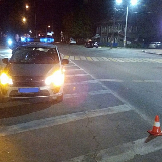 Автомобиль  Росгвардии на Бору сбил 11-летнего велосипедиста на пешеходном переходе 1