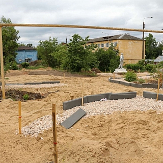 Благоустройство в п.Октябрьский планируют завершить к Дню города 1