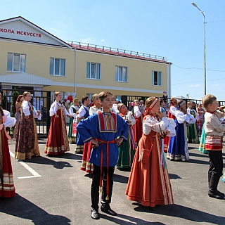 Борская школа искусств официально получила "новый дом" 1