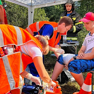 Сценарий крупной дорожной аварии отработали на учениях на Бору 8