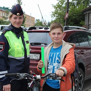 На Бору полицейские сделали дороги безопасными 2