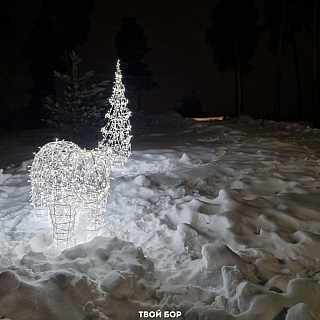 Моховые принарядили к праздникам 2