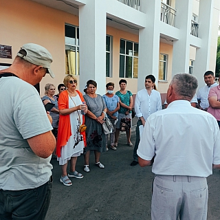 Если не будет войны, то жители Октябрьского получат благоустроенный сквер 2