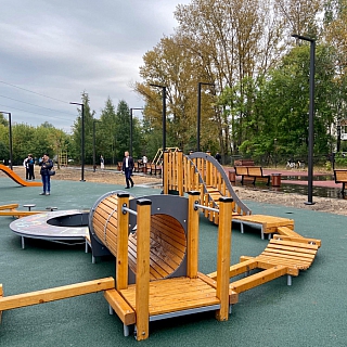 Парк Максимова в городе Бор открыт! 6