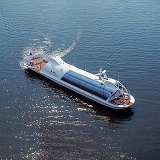 Этим летом борчане смогут прокатиться на речном трамвайчике «Соталия» 2