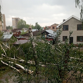Погодный апокалипсис прошел на Бору 1