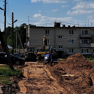 В Редькино делают новый сквер 2