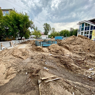 Работы по реконструкции городского коллектора на Стекольном близятся к завершению 1