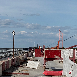 Ровно два года назад начался ремонт Борского моста 4