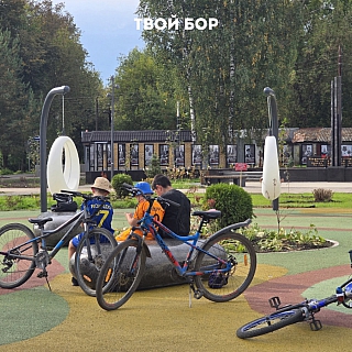 В Неклюдово открылся новый сквер 5