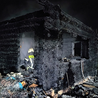 Страшный пожар в Першино 2