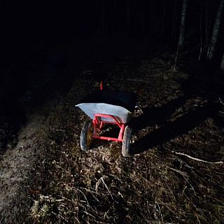 След и тележка 2