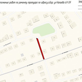 Дорога и тротуар на Бору станут ровнее за 3 миллиона рублей 2