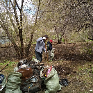 4 мая прошел очередной городской субботник, в преддверии празднования Дня Победы 4