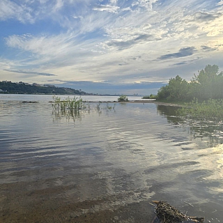 Уровень воды в Волге поднялся 7