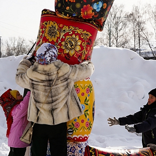Масленица прошла в Борском округе 9