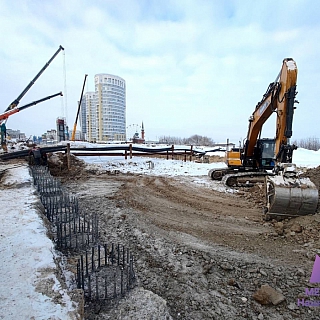 Недалеко от нижегородской станции канатной дороги началось строительство станции метро 4